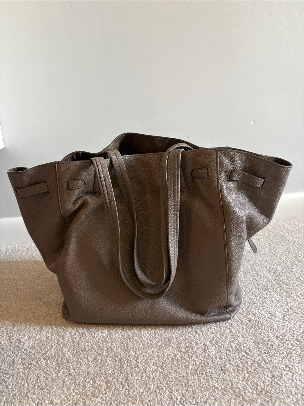 Celine Cabas Phantom in Taupe - Picture 2 of 12
